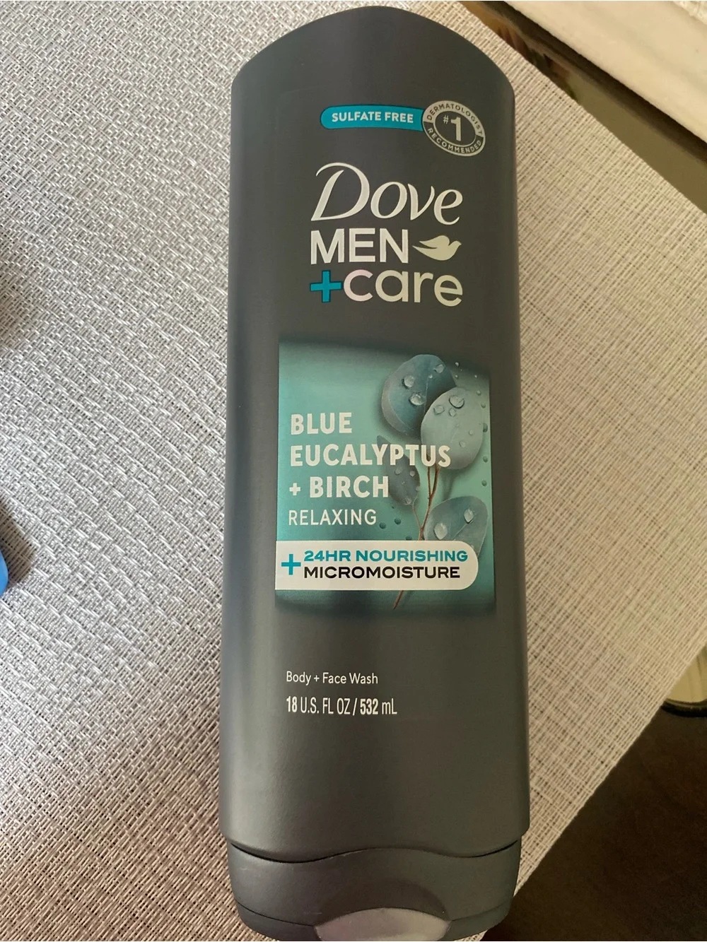 Blue Eucalyptus & Birch Body Wash - Gray